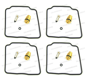 4x Carb Carburetor Rebuild Kit  FZ700 RFZ750 FZX700 Fazer for 18-5204 4x Carb Carburetor Rebuild Kit  FZ700 RFZ750 FZX700 Fazer for 18-5204