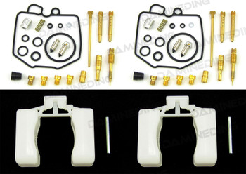 Deluxe CARBURETOR CARB REPAIR REBUILD KIT 78-81 CB400T CB400N HAWK float