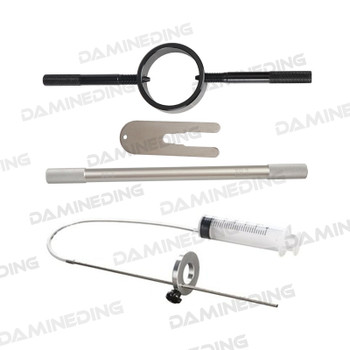 Universal Motorcycle Fork Spring Compressor Tool and Fork Oil Level Tool Kit