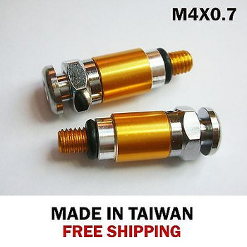 Fork Bleeder Valve KTM SX XC EXC 125/150/200/250/300/350/400/450 -M4x0.7 gold