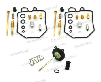 2X Carb Repair Rebuild Kit 80-82 Honda CX500 CX 500+ Accelerator Pump Diaphragm