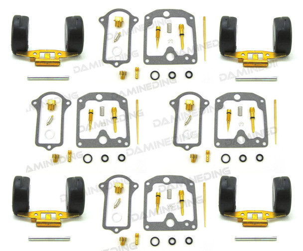 4 X Deluxe CARBURETOR REBUILD KIT GS550 carb float 4 X Deluxe CARBURETOR REBUILD KIT GS550 carb float