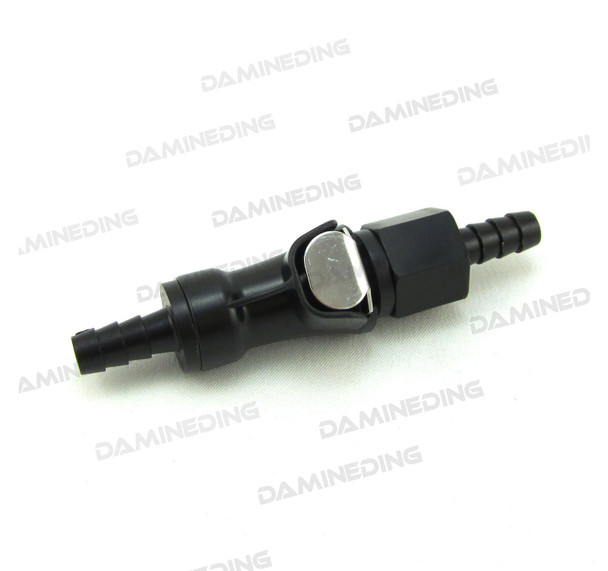 8mm Quick Release Fuel Line Coupler Petrol Hose Pipe Connector Shut-Off 8mm Quick Release Fuel Line Coupler Petrol Hose Pipe Connector Shut-Off