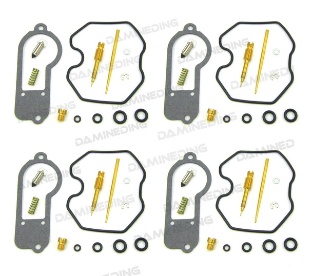 4X 1976-78 CB750A CB750 Hondamatic Carburetor Repair Rebuild Kit For KH-1260
