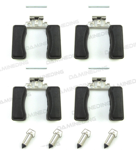 4X Carb Float & Pin for 16013-679-005 CB400 CB750 GL1100 Float Valve Carb Needle