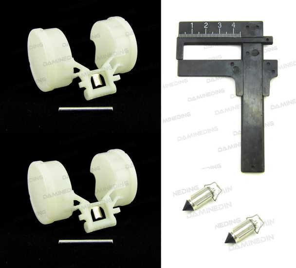 2X Carb Float valve for 16031-1056 ZX1100 ZX1200 KL600/650 Float level gauge