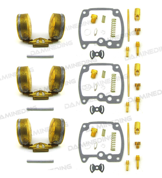 3X Deluxe Carburetor Carb Rebuild Repair Kits KH250 S1 Mach carb float