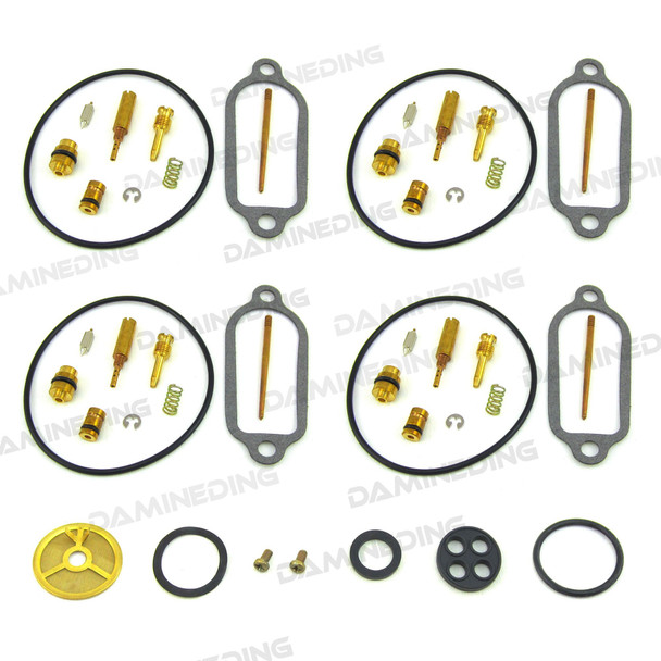 CARB REBUILD KIT 72-74 CB350F plus 1 Fuel Petcock Repair Kit