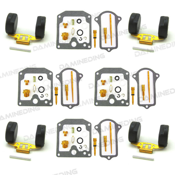 4X Deluxe Carb Rebuild Kit Jet Gasket KZ900 KZ 900 900B LTD carb float 4X Deluxe Carb Rebuild Kit Jet Gasket KZ900 KZ 900 900B LTD carb float