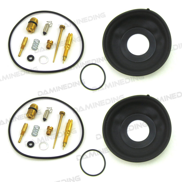 Set of 2 Carburetor Carb Rebuild Kit CJ360 CB360 CL360 SLIDE DIAPHRAGM