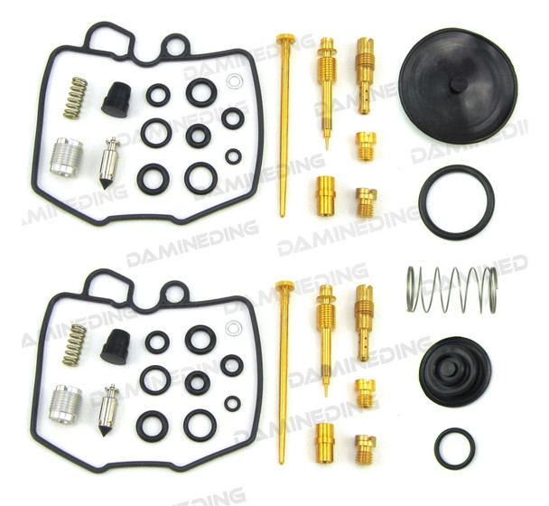 2X CARB REBUILD KIT 1985 Nighthawk 450 CB450SC plus 1 Fuel Petcock Repair Kit