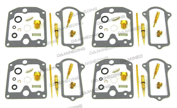 4 X CARBURETOR CARB REPAIR REBUILD KIT 77-80 KAWASAKI KZ1000 B1 B2 A1 A2 A3