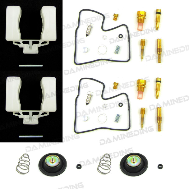 Deluxe Carb Rebuild Kit FT500 ASCOT 83 Ascot 500 with 1 Cylinder 2 Cylinder