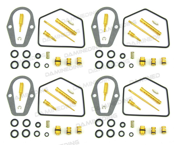 4X Carburetor Rebuild Repair Kit Jets Gaskets shaped CB500K CB500 CB 500 Four 4X Carburetor Rebuild Repair Kit Jets Gaskets shaped CB500K CB500 CB 500 Four
