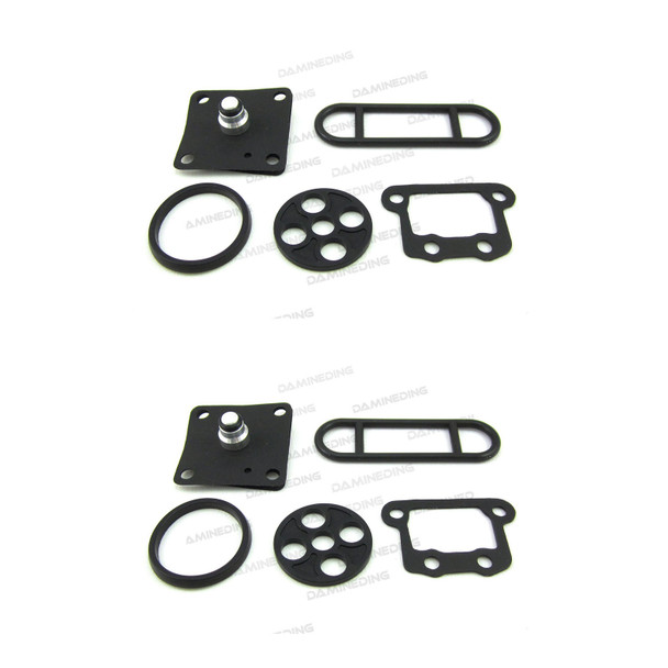 2 sets of Yamaha Petcock Rebuild Repair Kit Valve Fuel Gas Petrol Valve Pet Cock