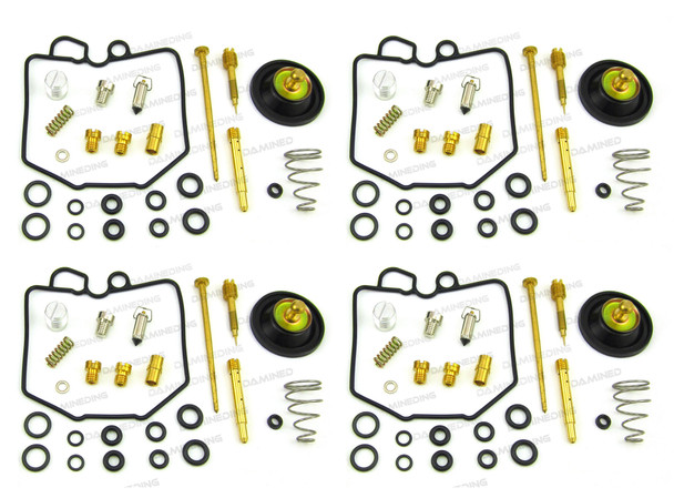 Honda 80-82 CB750K 4 Air Cut Off Valve Set & 4 carb repair kit