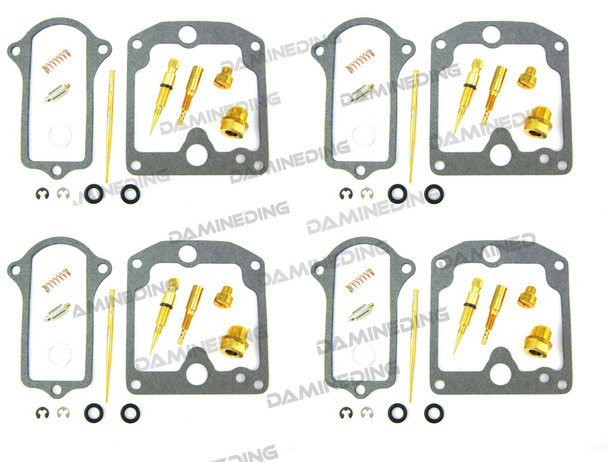 4x KZ1000 LTD 77-80 B1 B2 B3 A1 A2 A3 A4 Carburetor Carb Rebuild  REPAIR Kit