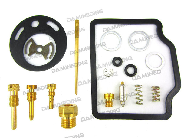 Kawasaki Carburetor Rebuild Carb Repair Kit Jet Gasket KZ200 KZ 200 200A Tracker