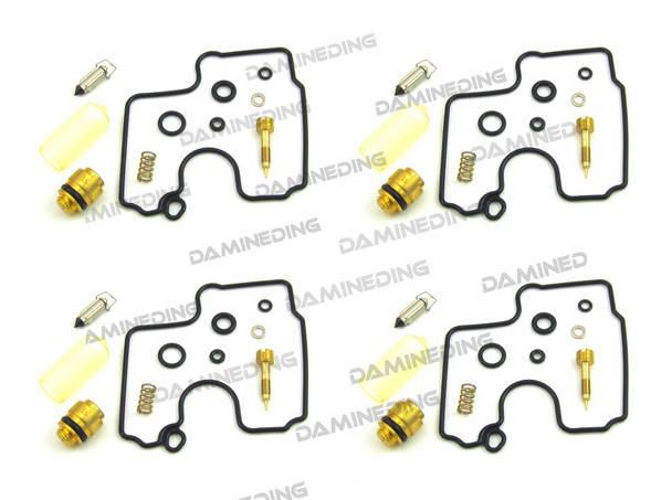4X KAWASAKI 98-02 ZX600 NINJA ZX-6R & 05-08 ZZR600  CARB REBUILD KIT ref.18-5586
