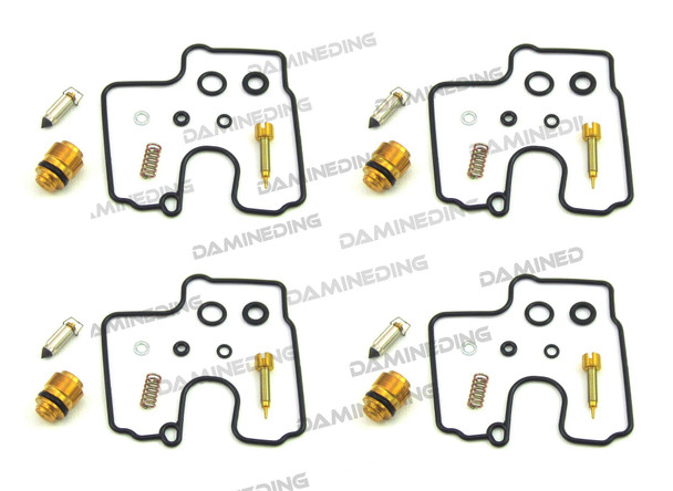 4 X Carburetor Carb Rebuild Repair Kit KAWASAKI ZX-6R ZX6R / ZZR 600