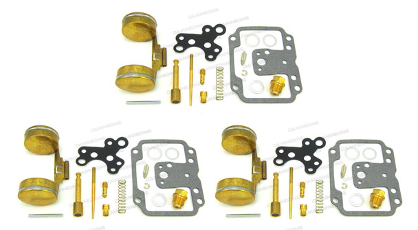 1971-77 Suzuki carburetor CARB REPAIR REBUILD KITS & FLOAT 3 sets gt750 gt 750