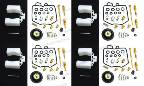4X CARBURETOR CARB REPAIR REBUILD KIT 80-82 CB750K 750 four CB750C Custom