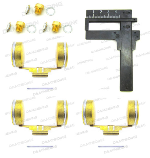 3X Carburetor Float valve 1325211010 GT550 Float level gauge