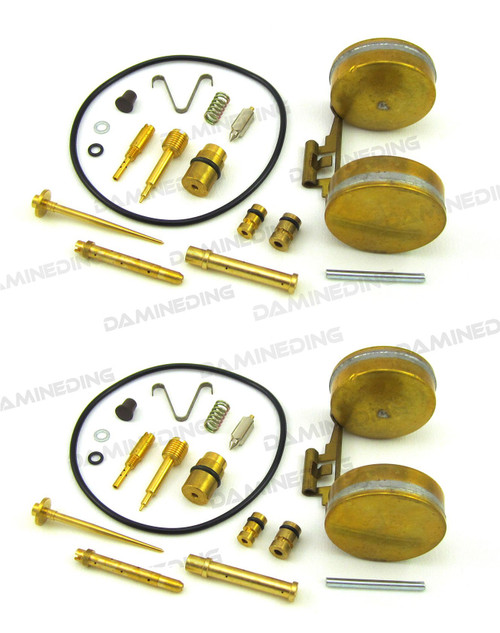 thumbnail image 2 of Damineding Carburetor Rebuild Kit With Float For Honda CB350 CL350 1968-1973 – Includes Jets, Needle, Gaskets – 2 Kits 2 of 5