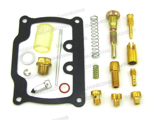 3-Pack Carburetor Rebuild Repair Kit For Suzuki GT380 Sebring & GT550 1973–1977 – Taiwan, Viton Seals, Jets Included