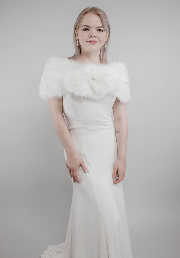 fur wrap for evening dress 20