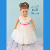 Rosebud Doll Dress 5136