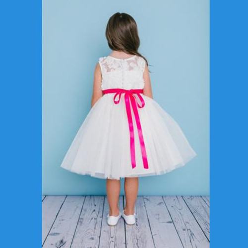 Rosebud Flowergirl Dress 5136