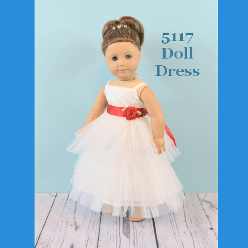 Rosebud Doll Dress 5117