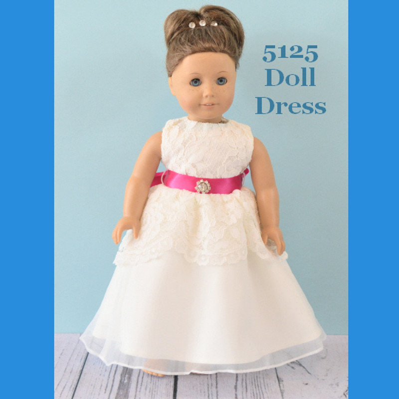 Rosebud Doll Dress 5125