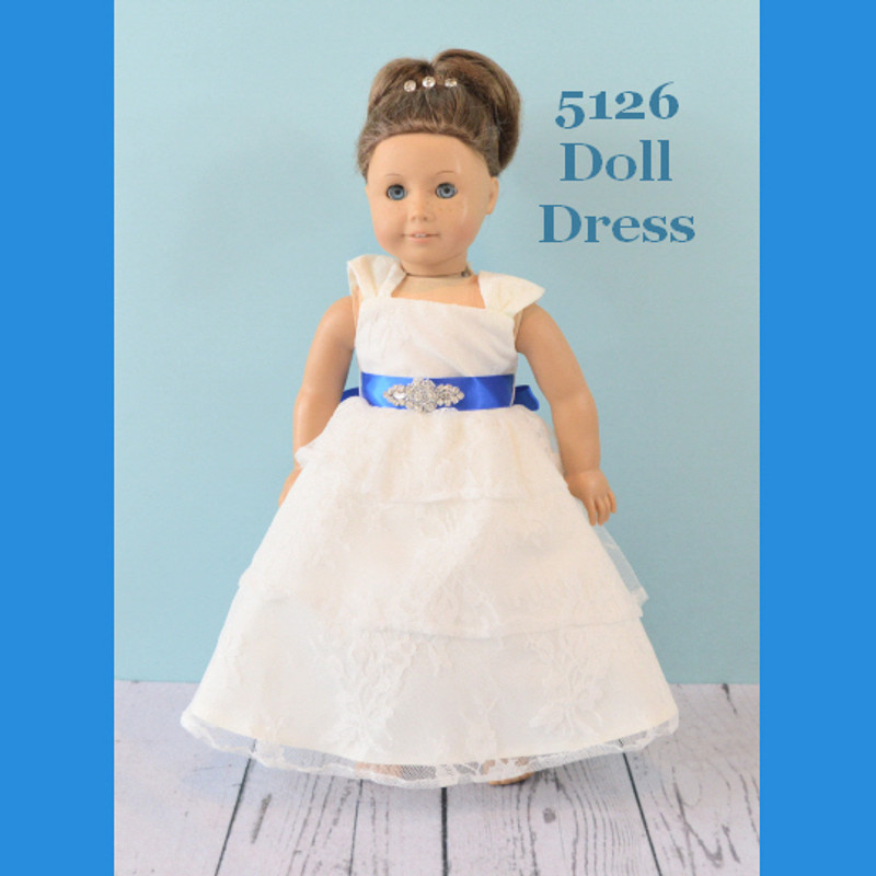 Rosebud Doll Dress 5126