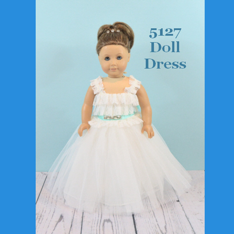 Rosebud Doll Dress 5127