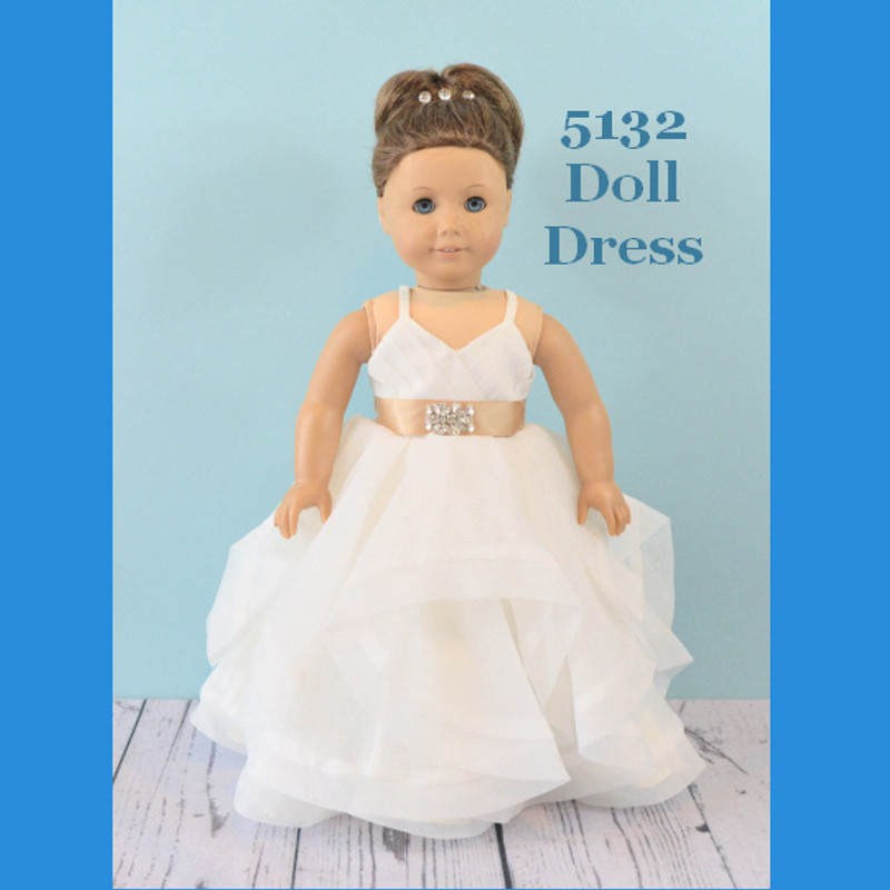 Rosebud Doll Dress 5132