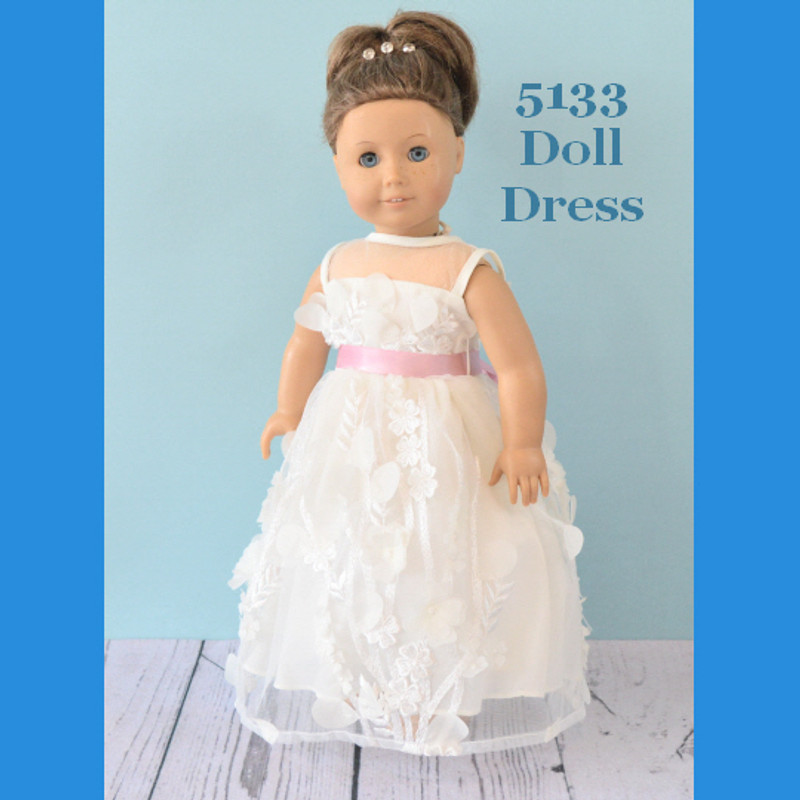 Rosebud Doll Dress 5133