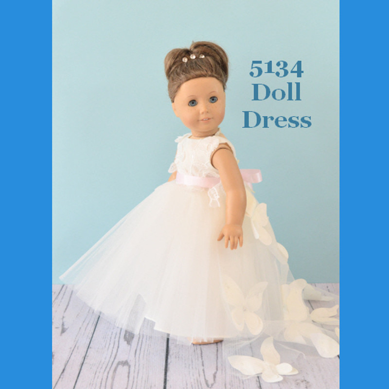 Rosebud Doll Dress 5134