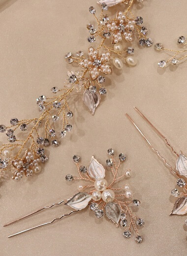 Bridesmaid hairpieces