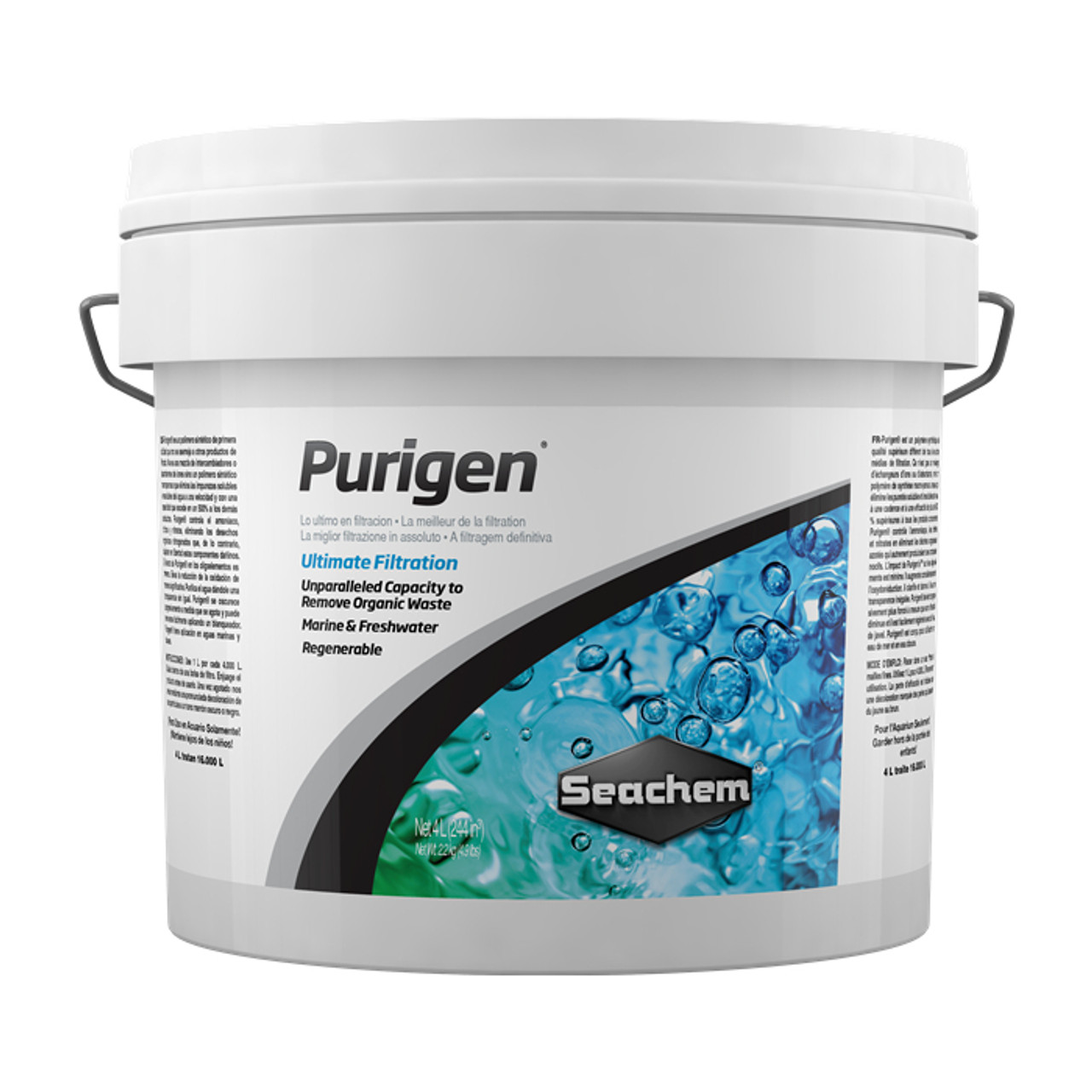 Seachem Purigen Filter Media 4000 ml. - AquaCave.com