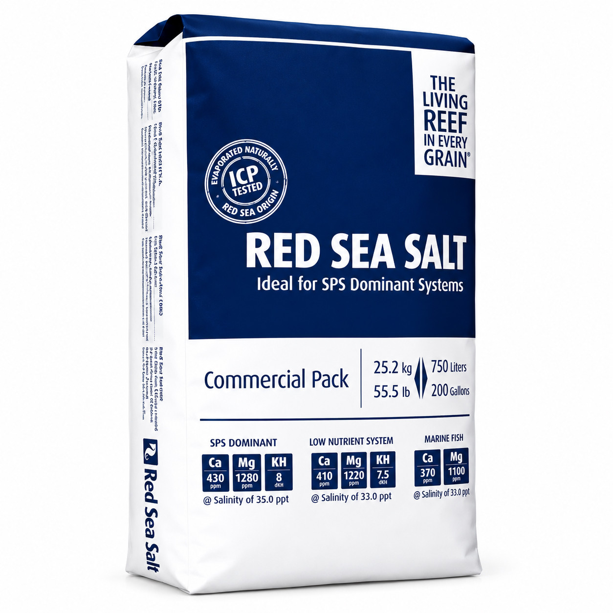 海水魚用品 Red Sea RED SEA SALT 8KH 22kg Red Sea Salt, 200 Gal. Commercial Sack - AquaCave.com | AquaCave