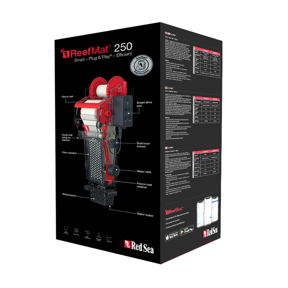 Red Sea Reef-Mat 250 Smart Roller Filter - AquaCave.com | AquaCave