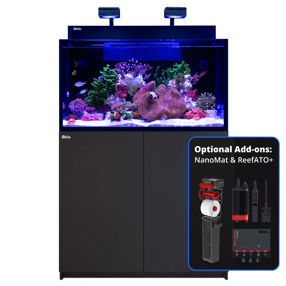 Red Sea Max Nano XXL G2 Aquarium with 2 ReefLED 50 - Inc Black