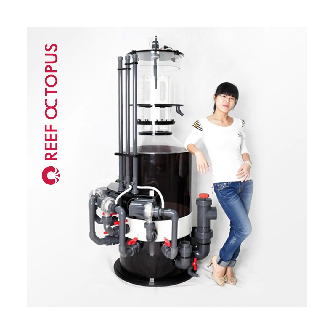 Reef Octopus Q6 Commercial Foam Fractionator - AquaCave.com | AquaCave - High-Volume Foam Fractionator For Reef Tanks