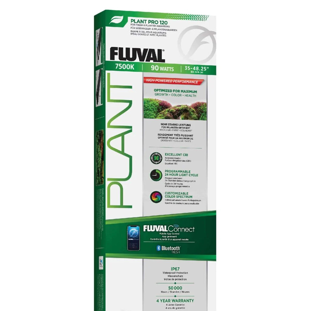Fluval Plant Pro 120, 90W, 35-48.25″ - AquaCave.com | AquaCave