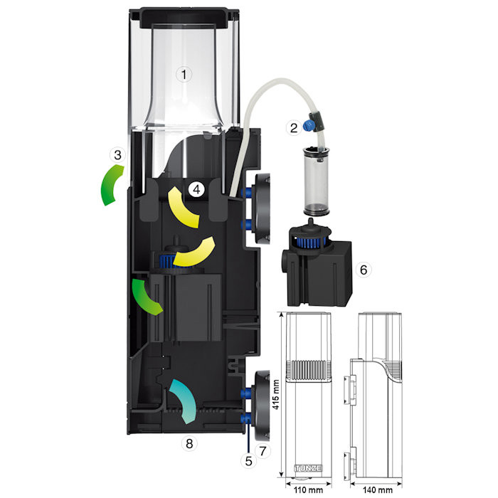 Tunze Comline 9012 Protein Skimmer (9012.000) - AquaCave.com