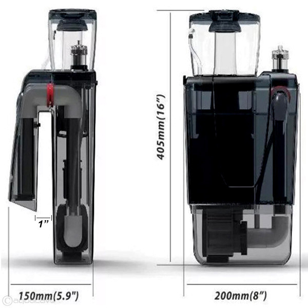 Bubble Magus QQ3 Hang on Back Protein Skimmer - AquaCave.com
