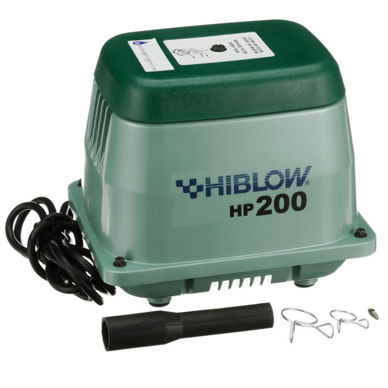 HIBLOW HP-200 エアーポンプ 本体 Hiblow HP-200 Air Pump - AquaCave.com | AquaCave