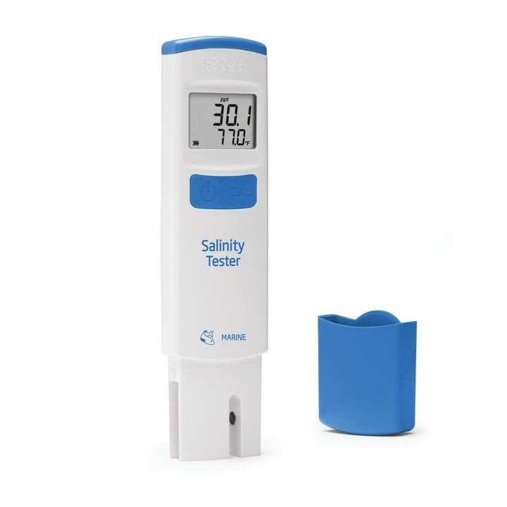 HANNA LIVESea Salinity Tester 海水比重計 塩分濃度 Hanna Instruments Marine Salinity Tester - AquaCave.com | AquaCave